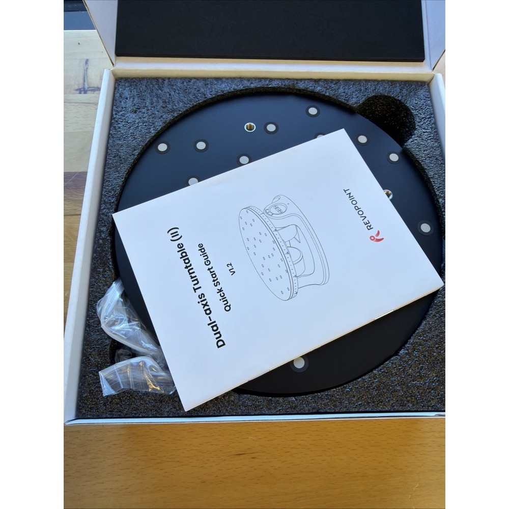 Revopoint Dual-Axis Turntable II - New Open Box - Picture 3 of 11